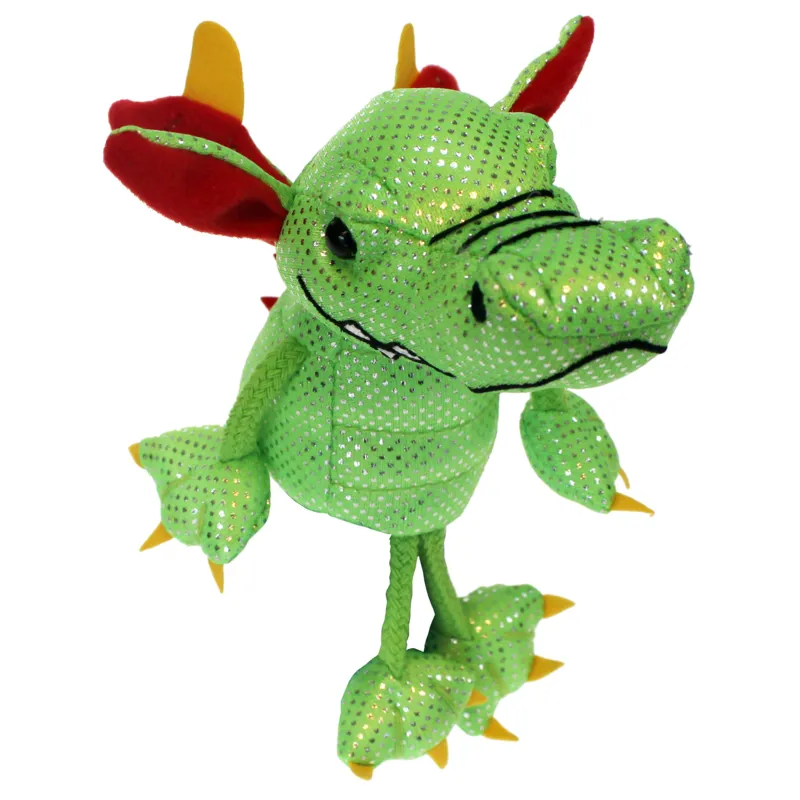 Puppet Company Green Dragon Finger Puppet